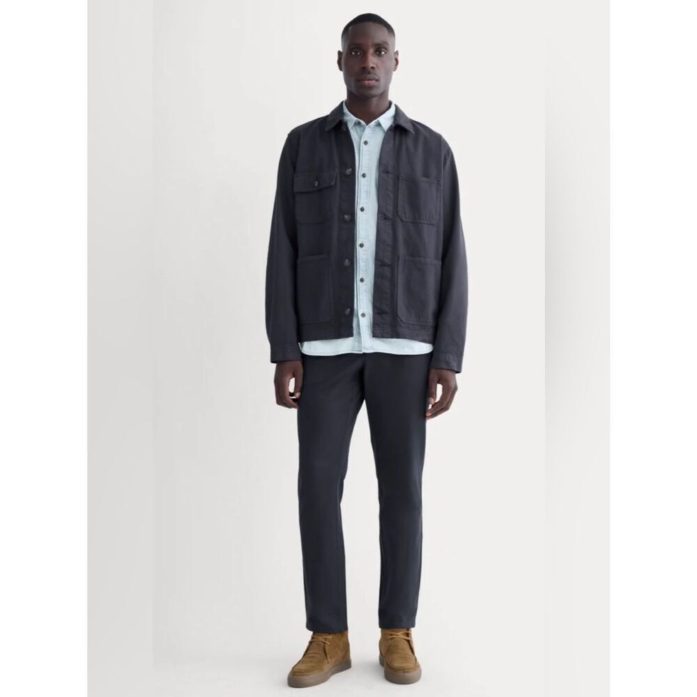 New Everlane Athletic THE PERFORMANCE CHINO in Deep Navy Size 40 X 30